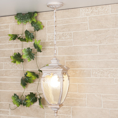 Уличный подвесной светильник Andromeda H черное золото IP44 GLYF-8024H черное золото — Multielectrika