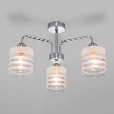 Потолочная люстра с плафонами 30176/3 хром &mdash; Multielectrika