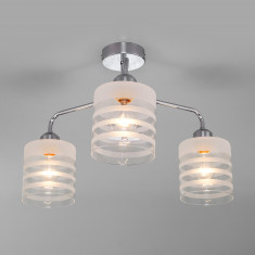 Потолочная люстра с плафонами 30176/3 хром &mdash; Multielectrika