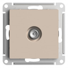 Розетка TV Systeme Electric AtlasDesign одиночная, коннектор, песочный &mdash; Multielectrika
