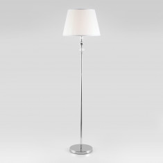 Торшер классический с абажуром 01072/1 хром &mdash; Multielectrika