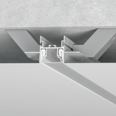 Алюминиевый профиль для натяжного потолка под светодиодную ленту LL-2-ALP023 — Multielectrika