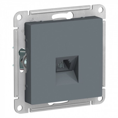 Розетка RJ-11 Schneider Electric Atlas Design грифель — Multielectrika