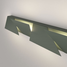 Настенный светодиодный светильник Snip LED 40116/LED темно-серый &mdash; Multielectrika