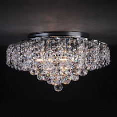 Потолочная люстра с хрусталем 16017/9 хром &mdash; Multielectrika