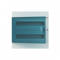 Распределительный шкаф ABB Mistral41 36 мод., IP41, встраиваемый, термопласт, зеленая дверь, 1SLM004101A1206 &mdash; Multielectrika