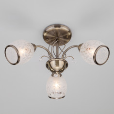 Потолочная люстра античная бронза 30026/3 античная бронза &mdash; Multielectrika