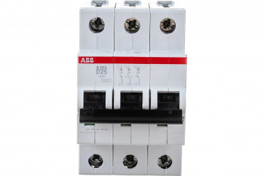 Автоматический выключатель 3-полюсной АВВ S203 D25 — Multielectrika