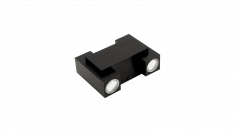 GW-8211 TIP F Светодиодный настенный светильник 12 Вт ЧЕРНЫЙ 3000 К &mdash; Multielectrika
