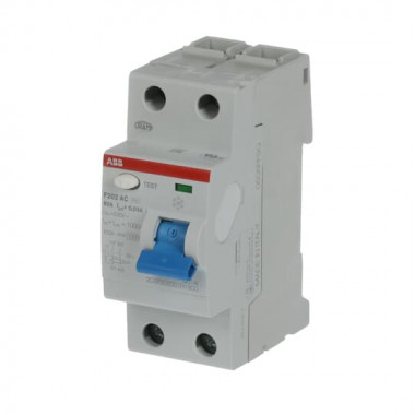 УЗО ABB F202 AC-80/0,03 тип AC 80A 30mA 2CSF202001R1800 — Multielectrika