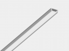 Комплект SF-1506-WH, профиль накладной П-образный 2м, белый &mdash; Multielectrika