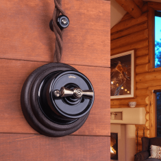 Изолятор 10 шт.(коричневый) Ретро WL18-17-01 &mdash; Multielectrika