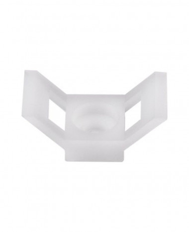 Площадка для крепления стяжки Rexant (ПС-2) 29x15 мм, белая, упаковка 100 шт. — Multielectrika