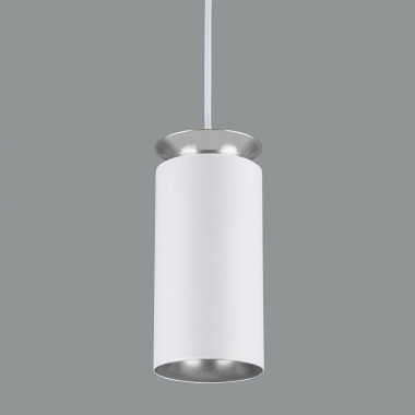 Подвесной светодиодный светильник DLS021 9+4W 4200К белый матовый/серебро — Multielectrika