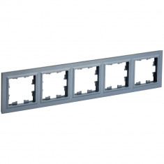 Рамка на 5 поста IEK Brite РУ-5-БрМ маренго &mdash; Multielectrika