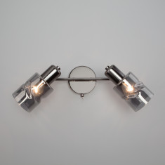 Настенный светильник со стеклянными плафонами 20120/2 чёрный жемчуг &mdash; Multielectrika