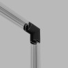 Mini Magnetic Коннектор угловой внутренний для накладного шинопровода Round черный 85216/00 фото 2 — Multielectrika