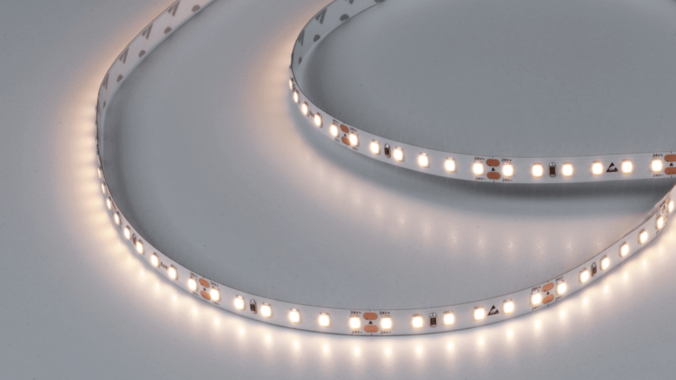 Лента светодиодная DSG 2835 WW 120L-V24-IP33, 2700 K, 600 LED, 14,4W/m, LUX фото 1 — Multielectrika