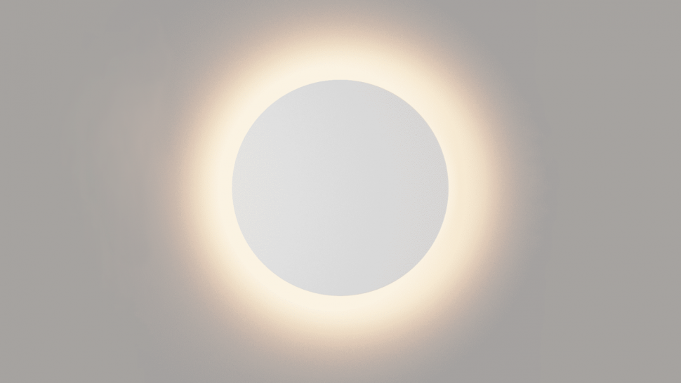 GW-8663L-9-WH-WW, Настенный светильник Белый 9Вт 3000К IP54 фото 1 — Multielectrika