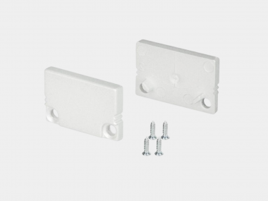 Заглушки LS1613-ECS для профиля LS.1613 (комплект, 2 шт) — Multielectrika