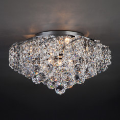 Хрустальная потолочная люстра 16017/6 хром &mdash; Multielectrika
