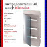 Распределительный шкаф ABB Mistral41 36 мод., IP41, встраиваемый, термопласт, зеленая дверь, 1SLM004101A1207