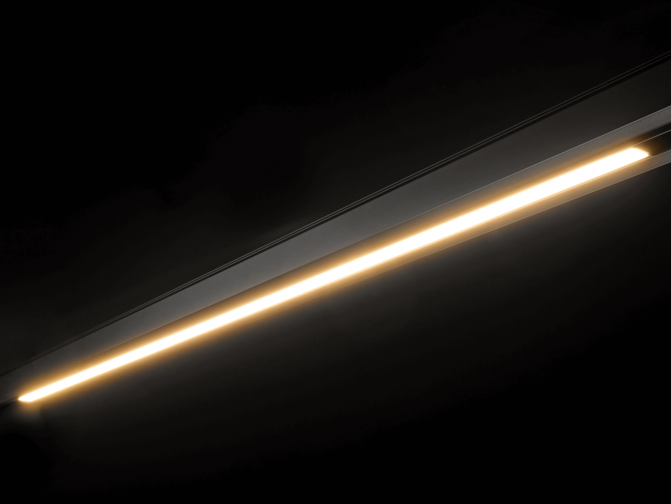 SY-LINK-1200-BL-24-WW, светильник линейный матовый, черный, 24Вт, 3000К фото 1 — Multielectrika