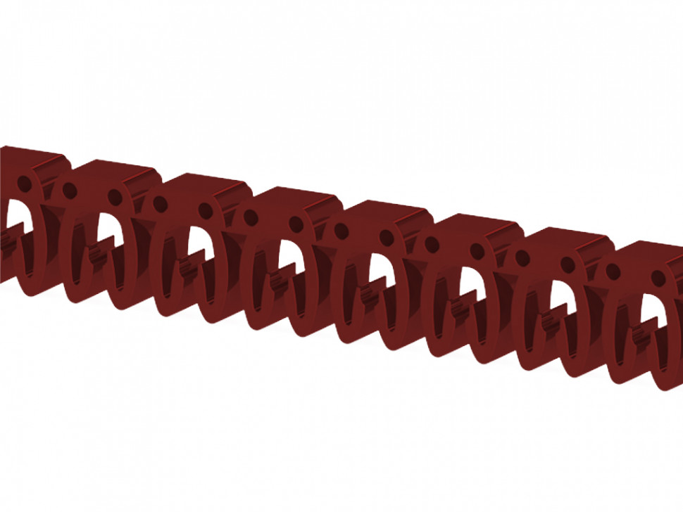 517002 Маркировка кабеля KE1 (0,75.....1,5mm2) "2" (1уп.-500шт) Klemsan фото 1 — Multielectrika