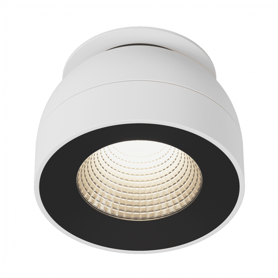 Потолочный светильник встраиваемый, черно-белый, 3000К, FA-CARTER-192319EA-BW-WW фото 1 — Multielectrika