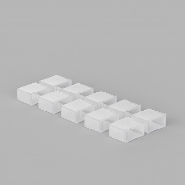 Заглушки для лент COB 24V 480Led 14W IP68 2pkt End Cup 24V СОВ — Multielectrika