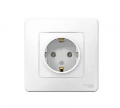 Розетка с заземлением без шторок Systeme Electric (Schneider Electric) Blanca Белый BLNRS001011 &mdash; Multielectrika