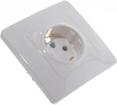 Розетка с заземлением без шторок Systeme Electric (Schneider Electric) Blanca Белый BLNRS001011 &mdash; Multielectrika