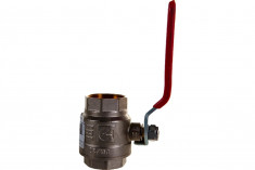 Шаровой кран, стальная рукоятка 1-1/2 вн.-вн. Valtec BASE VT.214.N.08 &mdash; Multielectrika