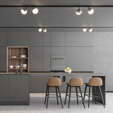 Трековый светодиодный светильник для однофазного шинопровода Glob GX53 Хром Glob GX53 Хром (MRL 1015) однофазный — Multielectrika