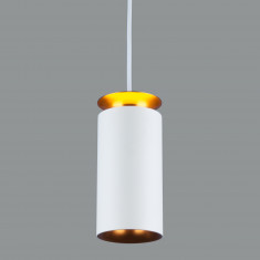 Подвесной светодиодный светильник DLS021 9+4W 4200К белый матовый/золото &mdash; Multielectrika