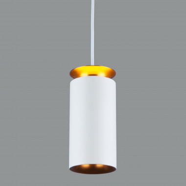 Подвесной светодиодный светильник DLS021 9+4W 4200К белый матовый/золото — Multielectrika