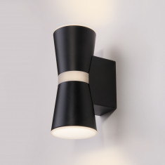 Настенный светодиодный светильник Viare LED черный Viare LED черный (MRL LED 1003) &mdash; Multielectrika