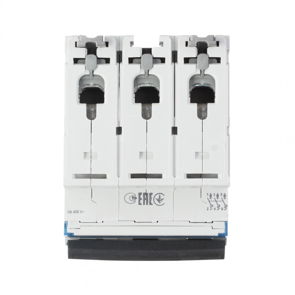 Автоматический выключатель DX-E 6000 - 6 кА - тип характеристики C - 3П - 230/400 В~ - 16 А - 3 модуля фото 1 &mdash; Multielectrika