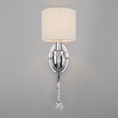 Настенный светильник с абажуром 60113/1 хром &mdash; Multielectrika