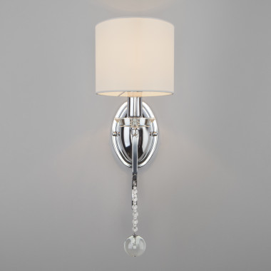 Настенный светильник с абажуром 60113/1 хром &mdash; Multielectrika