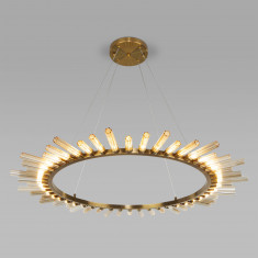 Подвесная люстра с плафонами 559  золотая бронза &mdash; Multielectrika