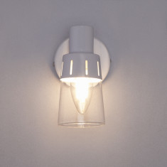 Настенный светильник со стеклянным плафоном 20081/1 белый &mdash; Multielectrika