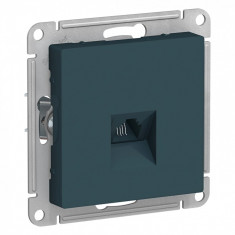 Розетка RJ-11 Schneider Electric Atlas Design изумруд &mdash; Multielectrika