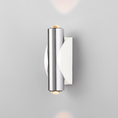 Настенный светодиодный светильник Steel LED белый/сталь 40109/LED белый/сталь &mdash; Multielectrika