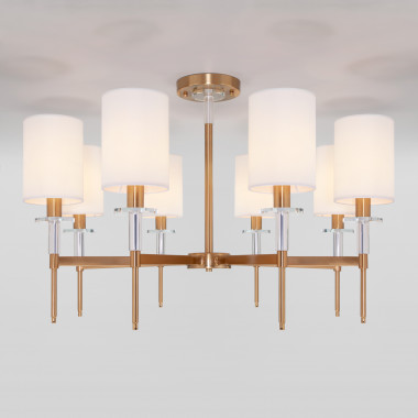 Классическая потолочная люстра 60132/8 латунь — Multielectrika