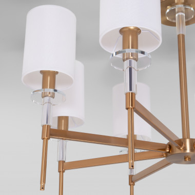 Классическая потолочная люстра 60132/8 латунь — Multielectrika