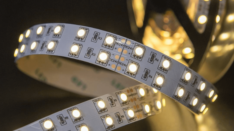 Лента светодиодная 28,8 Вт/м SMD5050, 24В, IP20, Теплый белый, 3М фото 1 — Multielectrika