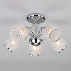 Люстра потолочная 30026/5 хром &mdash; Multielectrika