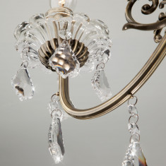 Подвесная люстра с хрусталем 3281/8 античная бронза / прозрачный хрусталь &mdash; Multielectrika