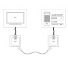 Розетка HDMI (черный матовый) W1186008 фото 4 &mdash; Multielectrika